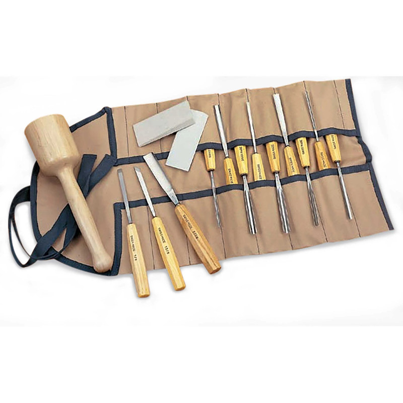 Carving Tool Set - Full Size - 16 Piece